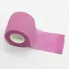 Atadura Não Tecida Elástica Autoadesiva, Atadura Elástica Autoadesiva, Atadura Anti-Calo para Dedo de Animal de Estimação, Proteção Esportiva Respirável