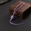 Cordão de nó de poço de algas tecido à mão Nó chinês corda de alça antiga sachê pingente acessórios pendurados DIY feitos à mão atacado