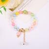 Pulsera de dibujos animados Diseño de nicho Ins Pulsera de cristal explosión Pulsera coreana para chica Estilo frío Elegante Mejor amiga Pulsera para pareja