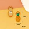 Ornatos DIY Rigorosamente Selecionados com Pingente Pequeno de Liga com Gotejamento de Óleo Estilo Coreano Coleção Série Frutas Brincos de Pingente Pulseira Acessórios de Cabelo
