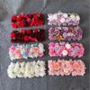 Envío Gratis Nuevo Estilo Boda Artificial Piso Seda Flor Terminada Decorativa Fila de Flores Hotel Pared de Flores Camino Llevando Flor Arte Floral de Boda