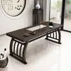 Mesa de estilo chino de madera maciza para niños, mesa simple para caligrafía y pintura, mesa de estudio para el hogar, mesa de entrenamiento para niños pequeños