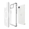 Adecuado para Apple 17E 2026 Funda Transparente para Teléfono Móvil Funda Magnética Magsafe Dos en Uno Funda para Teléfono Móvil Iphone16E