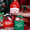 Nova Caixa de Presente de Natal Caixa de Maçã Caixa de Embalagem para Véspera de Natal Caixa Criativa de Doces Caixa de Presente de Natal Portátil Atacado