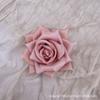 Tecido de seda Canto Rosa Cabeça de Flor Média Flor Artificial Decoração Interna Salão de Casamento Flor Decorativa Flor Artificial Adereços de Tiro