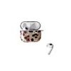 Funda de Auriculares con Estampado de Leopardo y Diseño de Concha de Moda Estuche Protector para Auriculares Bluetooth Airpodspro5 Airpods de 4ª Generación Airpods3