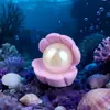 Micro-Paisaje Creativo Serie de Conchas Marinas Perlas Acuario Tanque de Peces Paisajismo Decoración DIY Accesorios Colgantes Pequeños Adornos