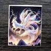Pintura Thangka Dorada Semi-Pintada a Mano al por Mayor Núcleo Zorro Hada Zorro de Nueve Colas Changming Vida Pasada y Vida Presente Lienzo Thangka Se Puede Personalizar