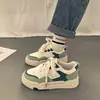 Zapatos Blancos Versátiles de Suela Gruesa para Mujer Otoño 2025 Zapatos para Aumentar la Altura de Estudiantes Zapatillas Deportivas Casuales de Alta Gama