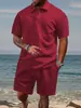 Camisa Polo Masculina Jacquard de Verão Transfronteiriça Casual Masculina Manga Curta Fina Terno Estilo Tendência