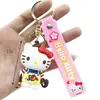 Llavero Sanrio Caja Sorpresa Resina Figura 3D Llavero de Hello Kitty Coche Bolsa Colgante Pequeño Artículo Promocional