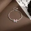Nova Pulseira Borboleta Voto de Montanha e Mar, Moderna e Versátil, De Alta Qualidade, Requintada, Estilo Fresco e Floresta, Joia de Mão para Presentes