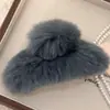 Versão coreana de grande clipe de tubarão de acrílico fosco com placa de alto sentido de neblina grampo de cabelo feminino cocar atacado