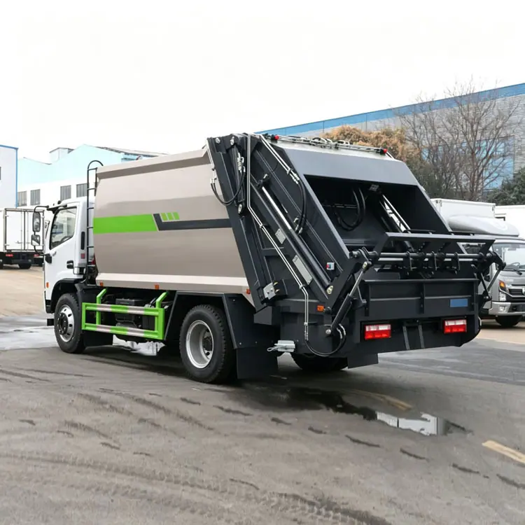 江淮江铃14吨垃圾压缩车12吨废物运输车质量好无泄漏