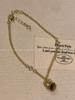 Nuevo Llegada Marrón Antiguo Cepillado Ojo de Tigre Calabaza Colgante Pulsera para Mujer Nuevo Llegada Retro Otoño e Invierno Pulsera de Gama Alta