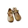 Sapatos de couro para meninas, sapatos de princesa para combinar com vestidos, sapatos de performance infantil, sapatos pretos para meninas, estilo primavera e outono para apresentações de meninas pequenas e uso escolar