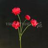 4-cabeça requintado peônia flor artificial decoração para casa fotografia estrada chumbo arranjo de flores casamento teto alto flor