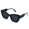Gafas de sol retro Ojo de Gato para Mujer Moda Europea y Americana Street Style Gafas de Sol con Protección Solar Marco Grande Personalizado Cóncavas Transfronterizas