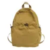 Mochila de Color Sólido para Estudiantes de Secundaria y Universidad, Bolsa Escolar de Gran Capacidad para Niños y Niñas, Mochila Deportiva para Exteriores y Senderismo, Casual y Versátil