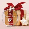 Colgante de Cristal Decoraciones Navideñas Forma de Corazón Día de San Valentín Día de la Madre para Enviar a Amigos y Familiares Regalos Conmemorativos