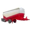 Exportação transfronteiriça semirreboque de transporte de material em pó de 3 eixos e 45 metros cúbicos, caminhão basculante, caminhão-tanque de cimento, caminhão-tanque