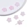 Vidro Colorido Pentagrama Laço Contas Soltas Artesanal DIY Tridimensional Gelatina Contas Pulseira Acessórios de Joias