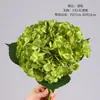 Flores Artificiales 3 Piezas 1 Ramo Hortensia Flores Falsas de Seda Flor Falsa Artificial Ramo de Hortensia Decoración de Mesa Auxiliar de Sala de Estar Arreglo Floral