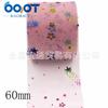 L-20107-1,6cm tira de tecido de malha estrela diy tira de tecido de chiffon material para joias de flores feitas à mão acessórios estrela