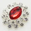 Versión coreana de los nuevos accesorios DIY de aleación, pedrería y acrílico de 25*28 mm, hebilla para bufanda, broche, prendedor