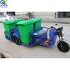 Equipamento de Transporte de Lixo para Saneamento Comunitário Veículo de Transferência de Lixo para Campus Veículo de Transporte de Lixo de Três Rodas Ride-On