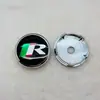 Calota para Cubo de Roda de Carro Jaguar Modificado 60mm Universal Cabeça de Leopardo Logo de Carro Tampa Central de Cubo T60 Tampa de Roda de Aço