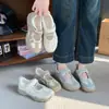 Zapatos Deportivos de Verano Nuevos para Mujer, de Malla Transpirable, con Correas de Velcro, Suela Suave, Sandalias Casuales Antideslizantes, Diseño Versátil Poco Profundo