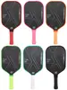 Raquete de Pickleball de Fibra de Carbono T700 Tecido de Alta Venda Textura Fosca Padrão Oco Esportes ao Ar Livre Fábrica de Origem Raquete de Pickleball