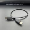C a c 3-core/5-core double-head type-c to type-c carregamento rápido 60w watt PD linha de dados c a c linha de carregamento