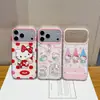 La nueva funda de teléfono de diamante de color claro KT cat de Koyi es adecuada para iPhone 17 Pro Max, linda para Apple 16, 15 y 14