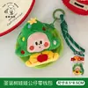 Colgante para funda de auriculares de muñeca navideña original de Tengyi, versátil y lindo, se puede usar como monedero, porta lápiz labial u organizador de cables de datos