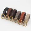 Cinturón fino de cuero para mujer, cinturón decorativo para cubrir la cintura de la camisa con cintura de traje de vestir (3.0cm 8 colores opcionales)