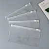 Bolsa Espessa com Puxador, Bolsa de Armazenamento Portátil Transparente para Viagem, Bolsa Pequena Selada para Armazenamento, Bolsa de Embalagem Pequena para Bonecos com Zíper