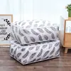 Bolsa de almacenamiento a prueba de polvo para edredones, ropa y ropa de cama; caja de almacenamiento transparente para edredones del hogar; bolsa de embalaje de gran capacidad; bolsa para mudanza