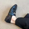 Zapatos Mary Jane planos cómodos de felpa versátiles estilo coreano para mujer con cierre de velcro, punta redonda poco profunda, diseño simple