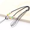 Nuevo de verano 71# trenza de cuatro hilos con accesorios de cuentas cuerda trenzada ajustable cuerda para collar de jade Hetian cuerda para colgante