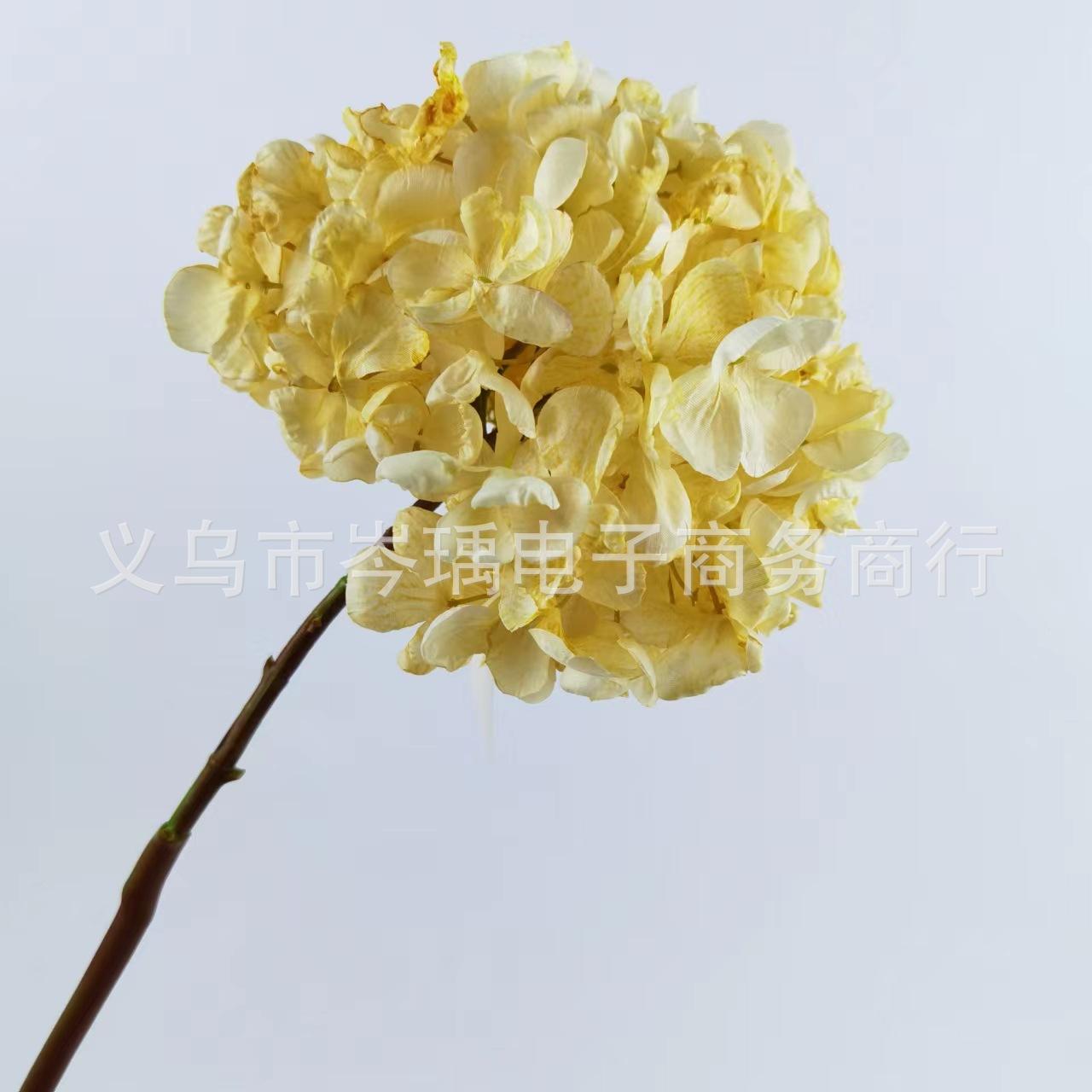 仿真希腊大绣球 烤焦工艺