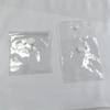 Fabricante Bolsa Transparente con Botón Flip Pvc Joyería Regalo Insignia Broche Embalaje de Plástico Bolsa Esmerilada