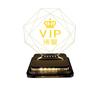 Tarjeta de Mesa Luminosa de Acrílico Personalizada Mesa de Pie Tarjeta de Mesa Logo Corporativo Stand de Exhibición de Mesa Cartelera Carga Tarjeta de Mesa LED