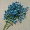 Flores Artificiales Colgantes de Techo de Rama Alta: Trébol de Cuatro Hojas, Orquídea Sentimental, Begonia como la Nieve, Flor de Ylang-Ylang, Flor Ding-Dong, Flor de Plumeria