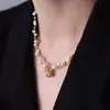 Collar de Perlas Envuelto de Doble Capa Retro Francés Otoño e Invierno Gama Alta Nicho Exquisito Moda Versátil Collar Personalizado