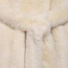 Exportación Transfronteriza Ropa de Mujer Invierno 2025 Europeo y Americano Solapa Piel Sintética Cinturón de Corbata Chaqueta Chaqueta para Mujer D6385150