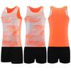 Nuevo Traje de Atletismo para Mujer Chaleco de Entrenamiento Shorts Correr Maratón Secado Rápido Examen Físico Uniforme de Equipo Deportivo de Competición
