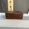 Caja de Madera Color Nogal Caja para Vino Un Libra Dos Paquetes Venta Directa de Fábrica