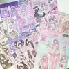 Venta de Liquidación Paquete de Materiales DIY para Pegatinas de Personajes de Diario, Venta al por Mayor de Accesorios de Decoración para Diario, Liquidación en Transmisión en Vivo